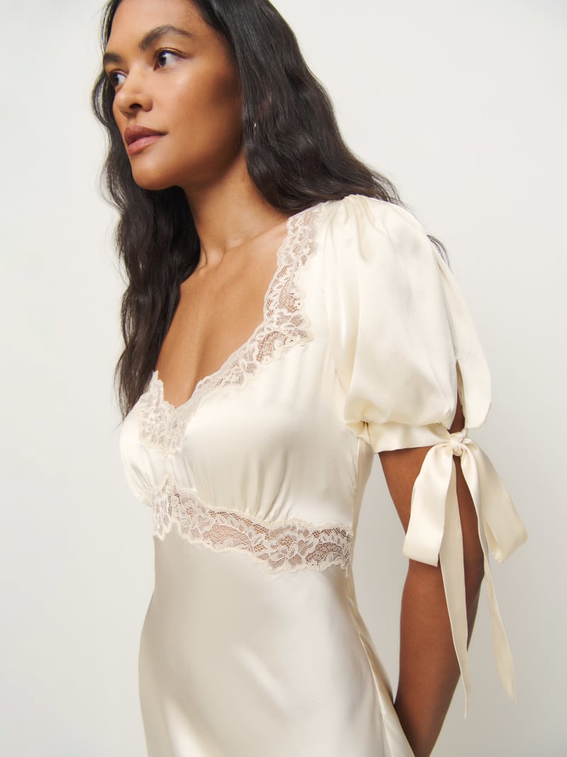 Petites Stella Silk Dress