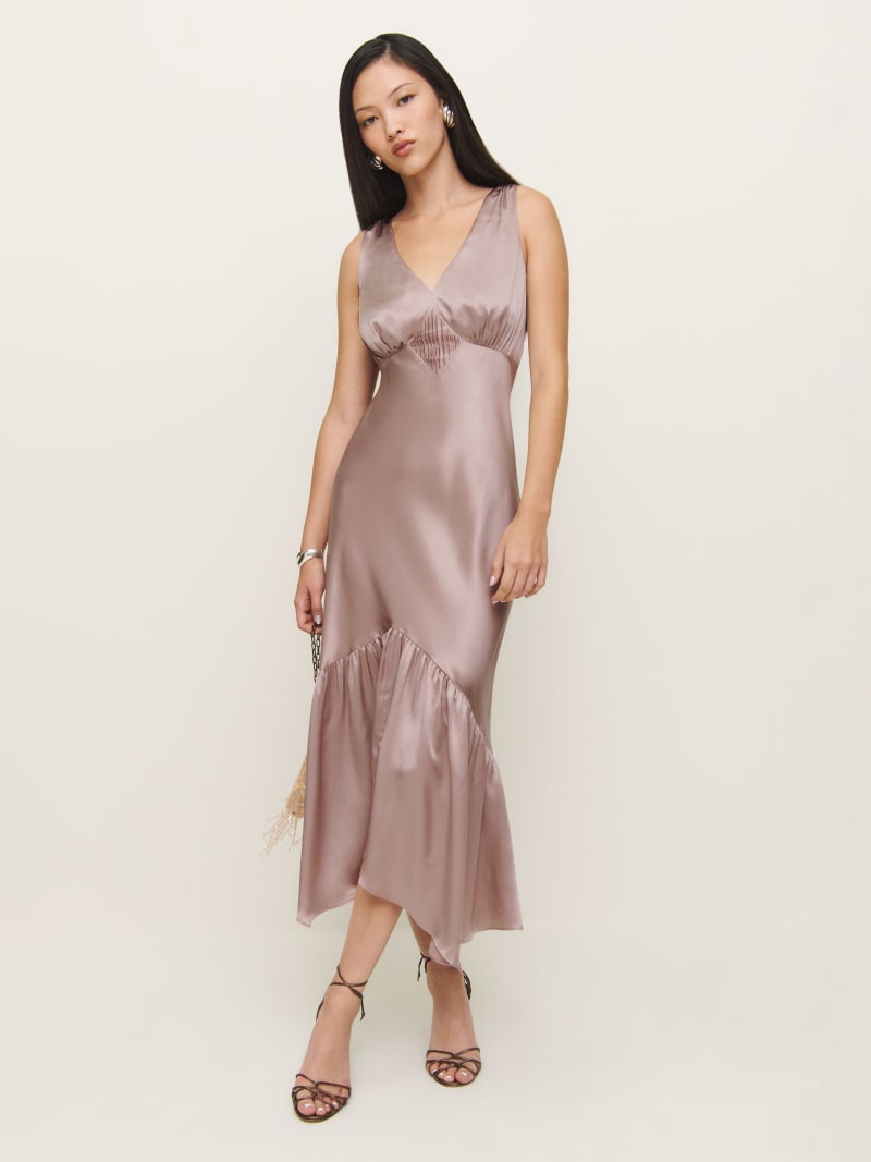 reformation cordia silk dress Thoughts on Cordia silk dress and Sbastien linen dress? :  r/Reformationclothing