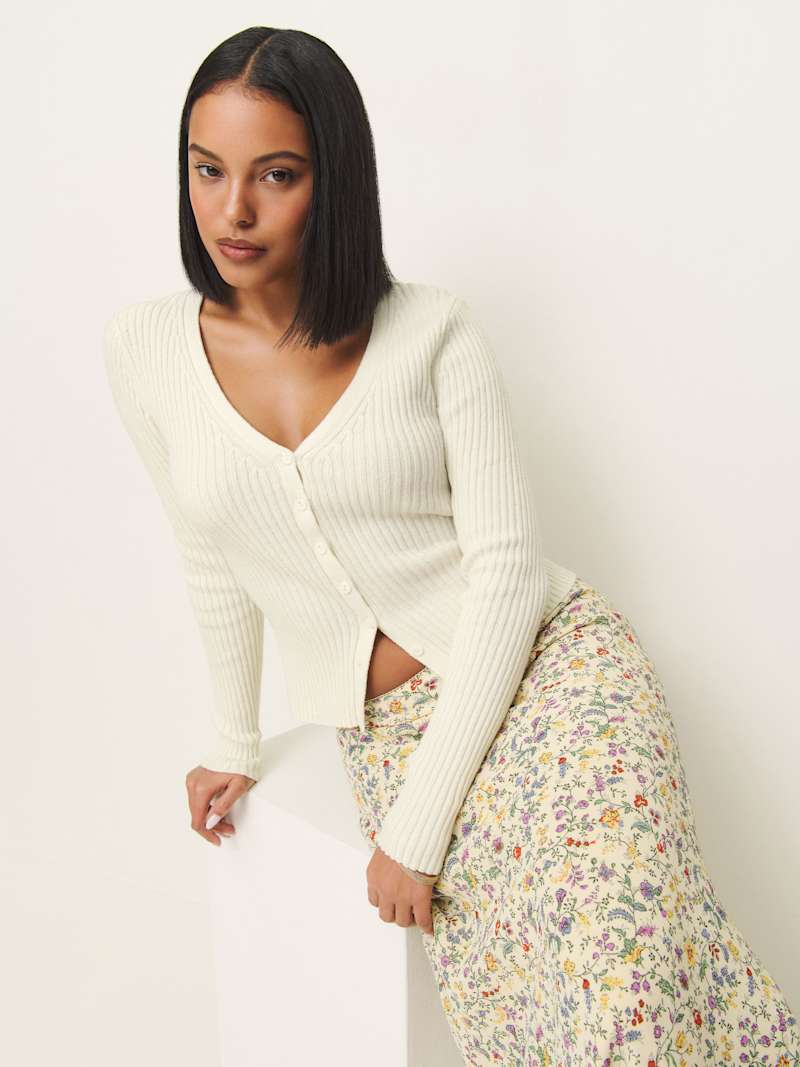 Fia Cashmere Blend Cardigan