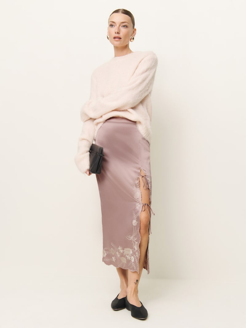 Mira Silk Skirt