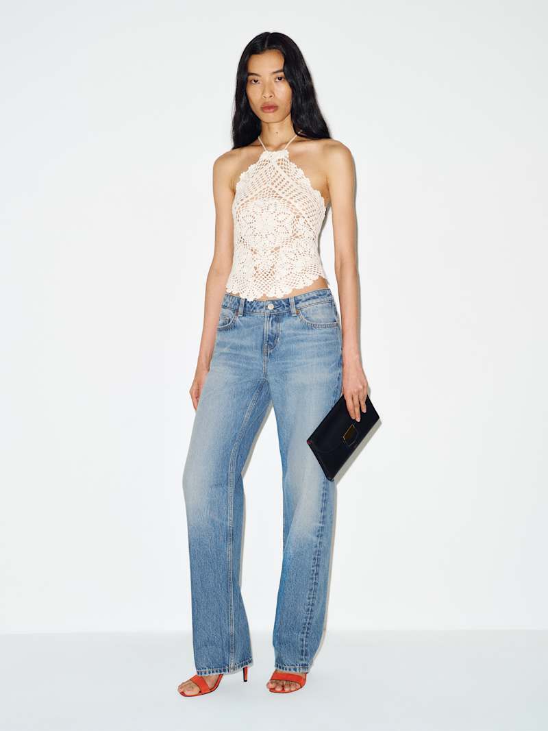 Charlee Low Rise Straight Leg Jeans