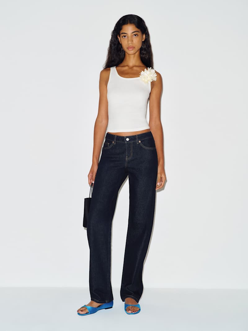 Charlee Low Rise Straight Leg Jeans