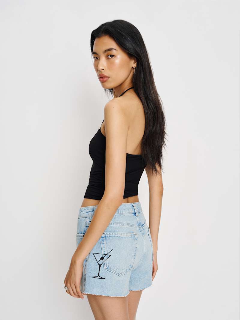Sutton Low Rise 2.5” Slouchy Jean Shorts