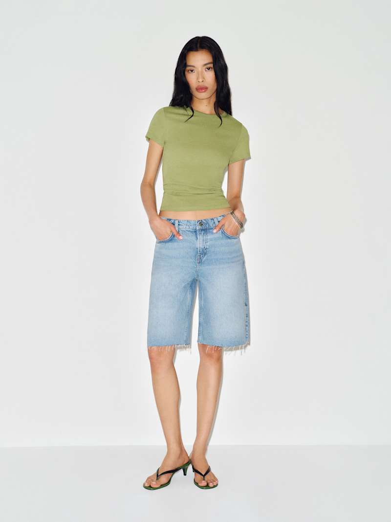 Finley Low Rise 11 In Baggy Jorts from Reformation - $148