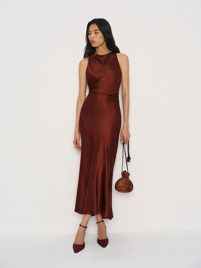 Aphrodite Pleated Pouch from Reformation - $228