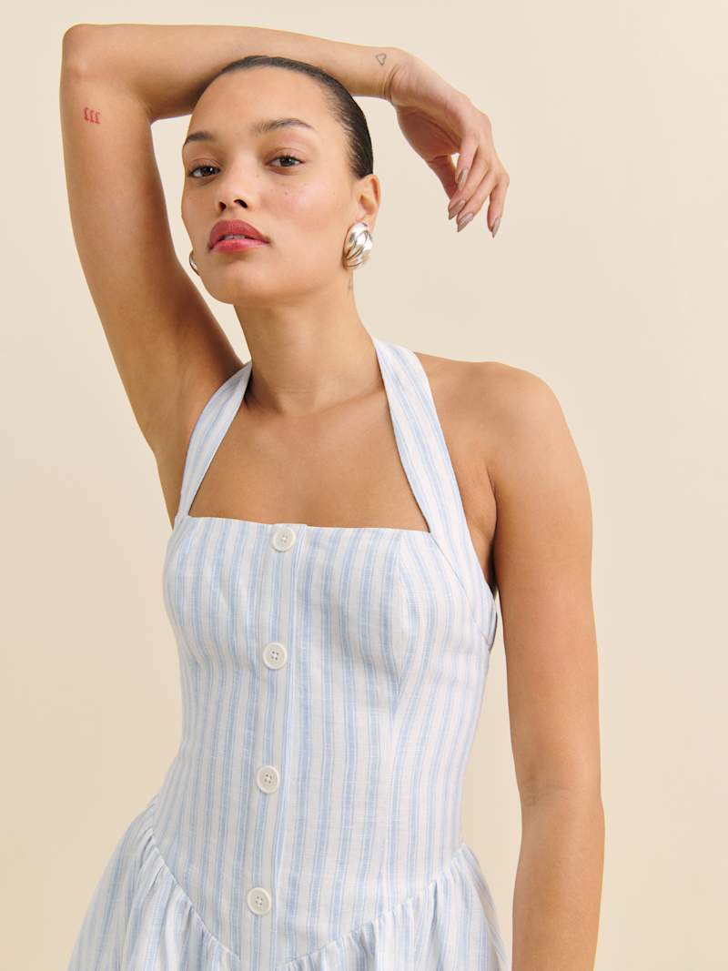 Mariela Linen Dress