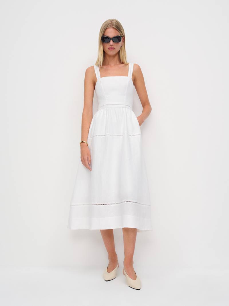Everett Linen Dress from Reformation - $298