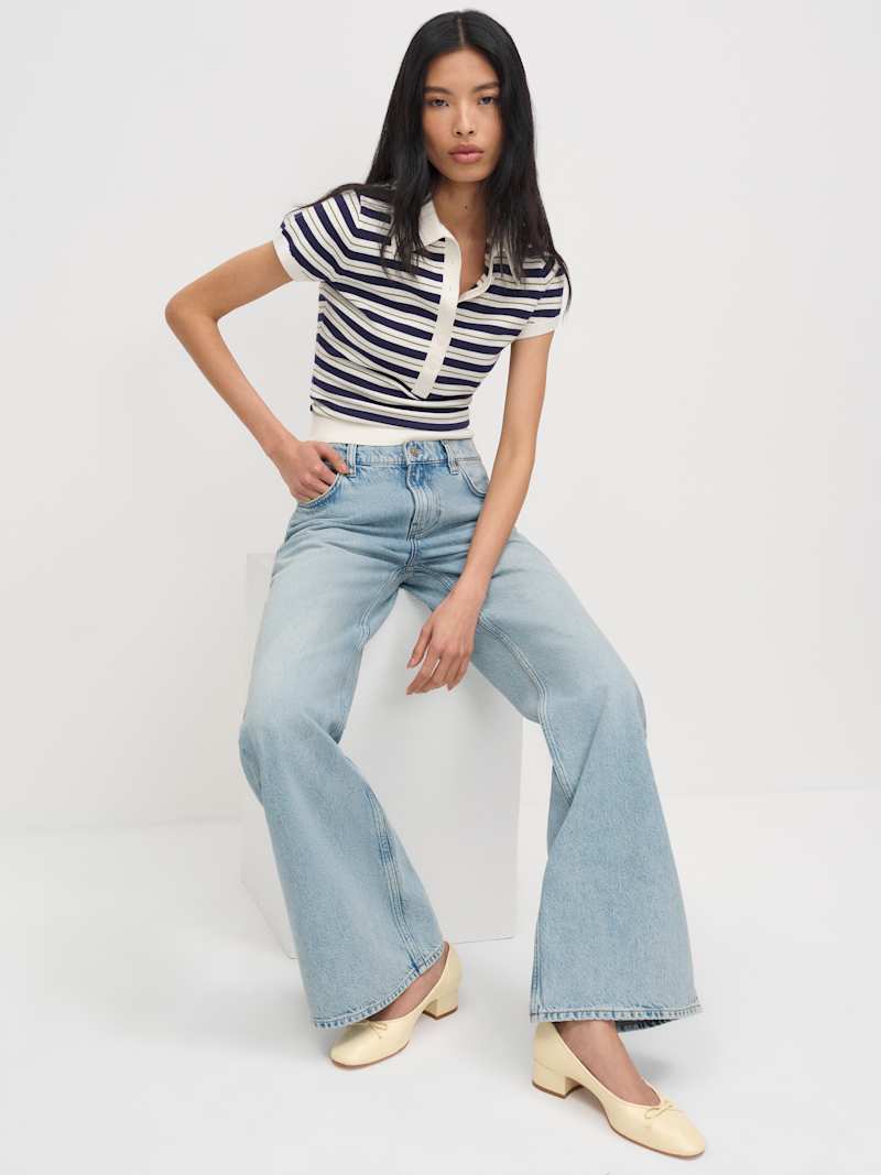 Terry Ballet Pump from Reformation - $298