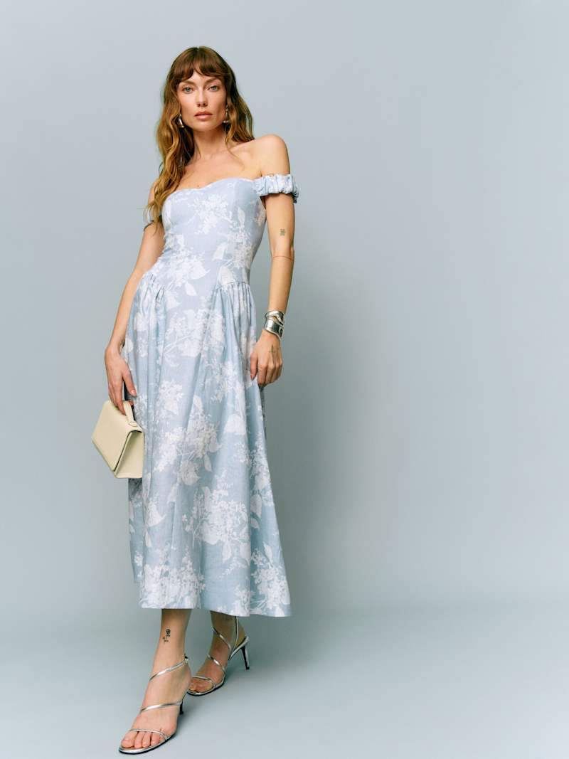 monet dress Madame 80g/m Care Instruction Monet Linen Dress