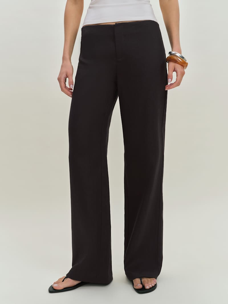 Vida Linen Low Rise Short Pant