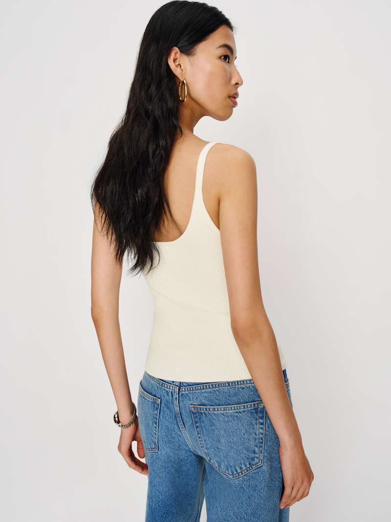 Eloise Cotton Sweater Tank