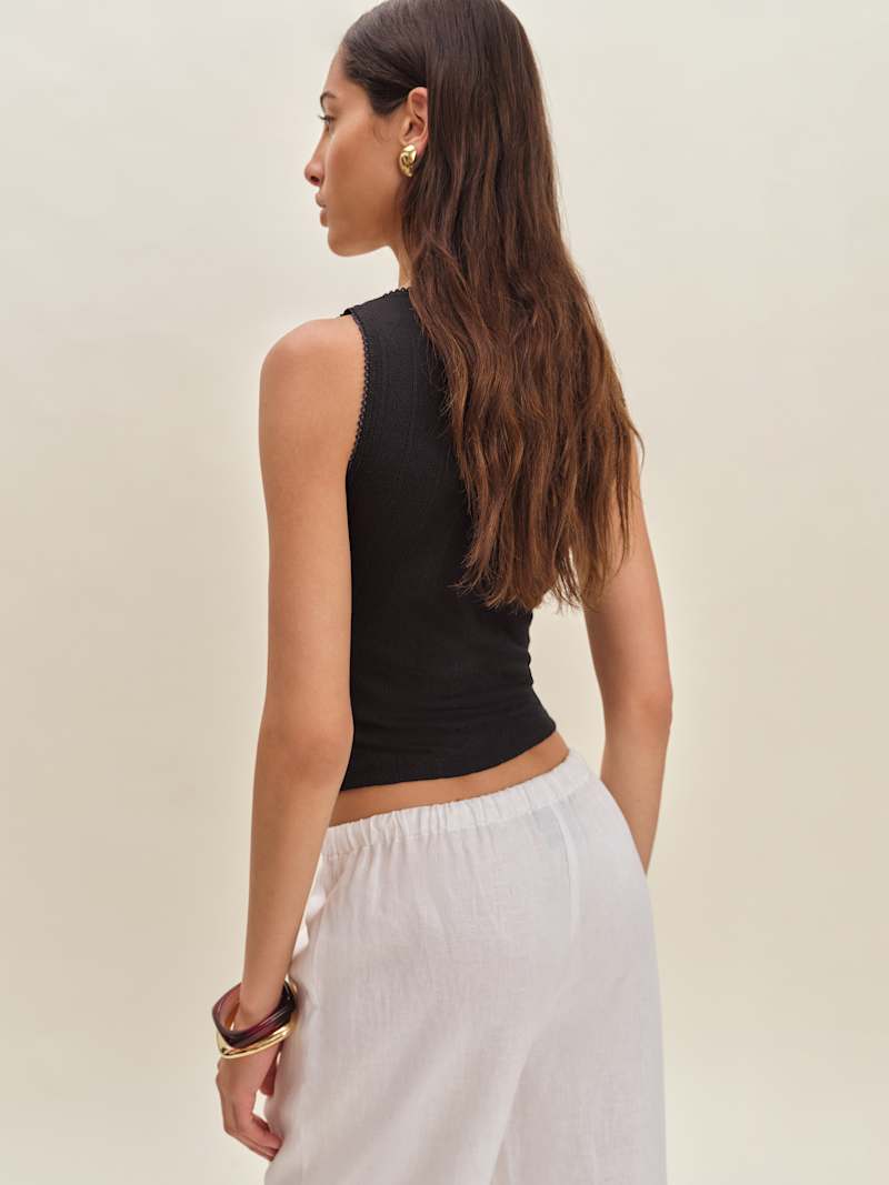 Rue Pointelle Knit Top