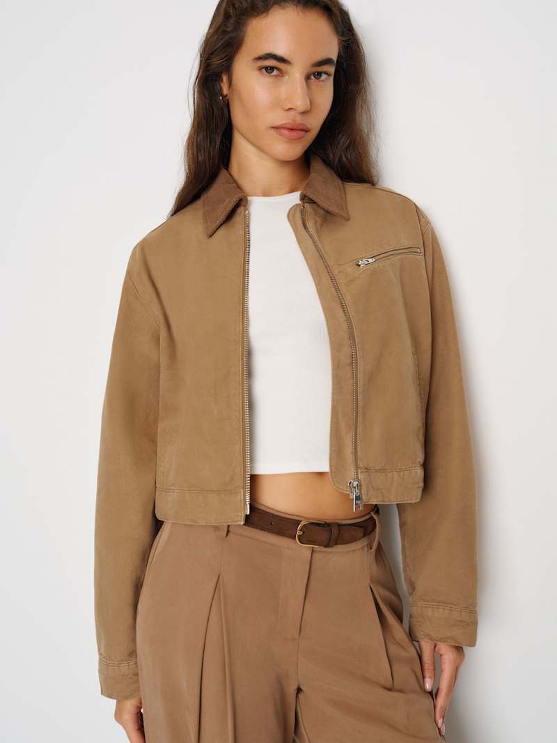 Briar Cropped Utility Jacket