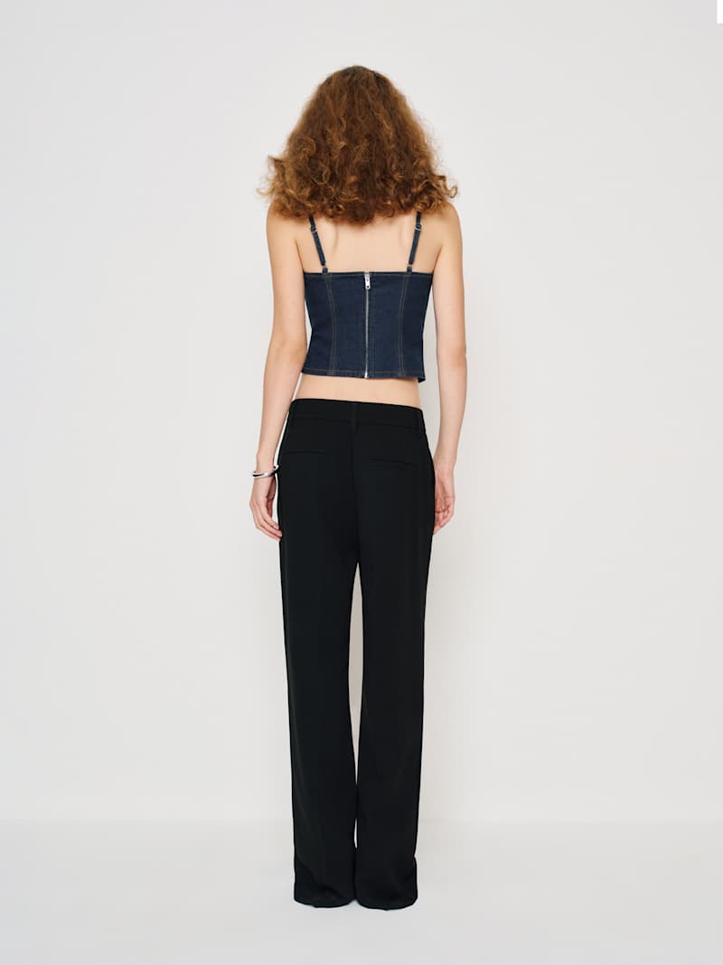 Rebecca Super Stretch Denim Top