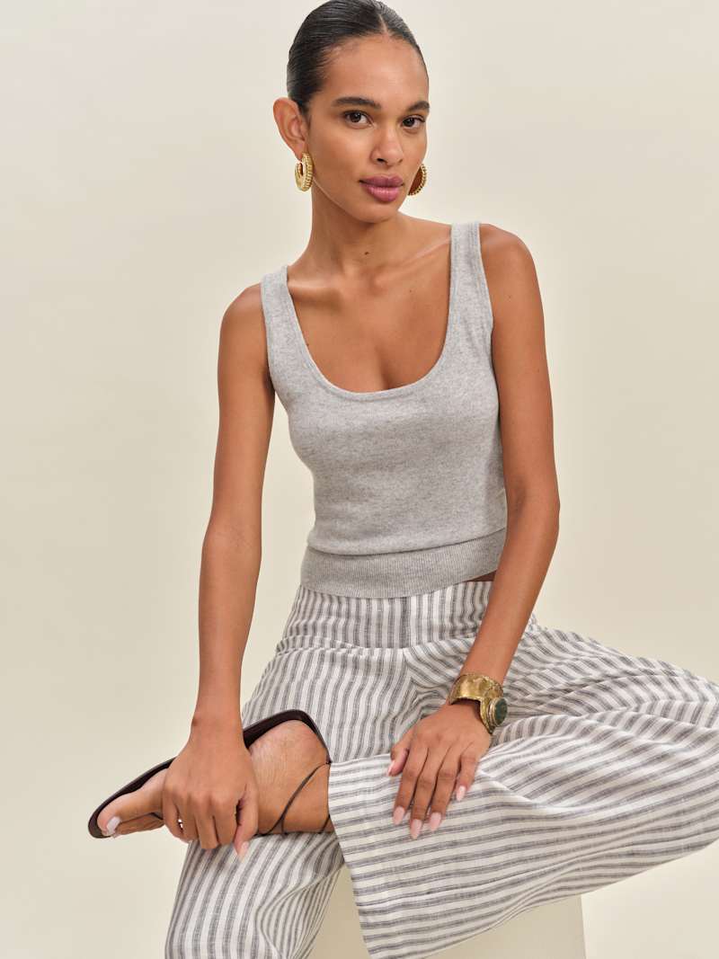Monaco Cashmere Reversible Tank