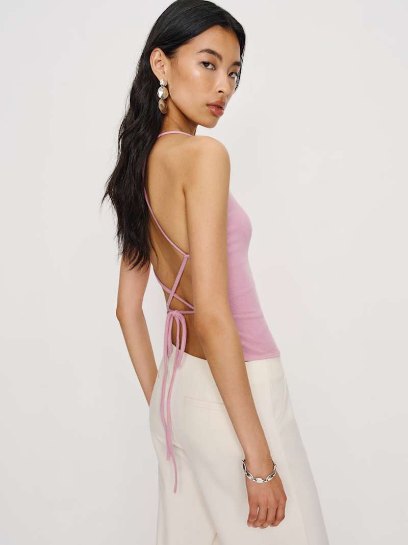 Reformation Vevina Knit Top