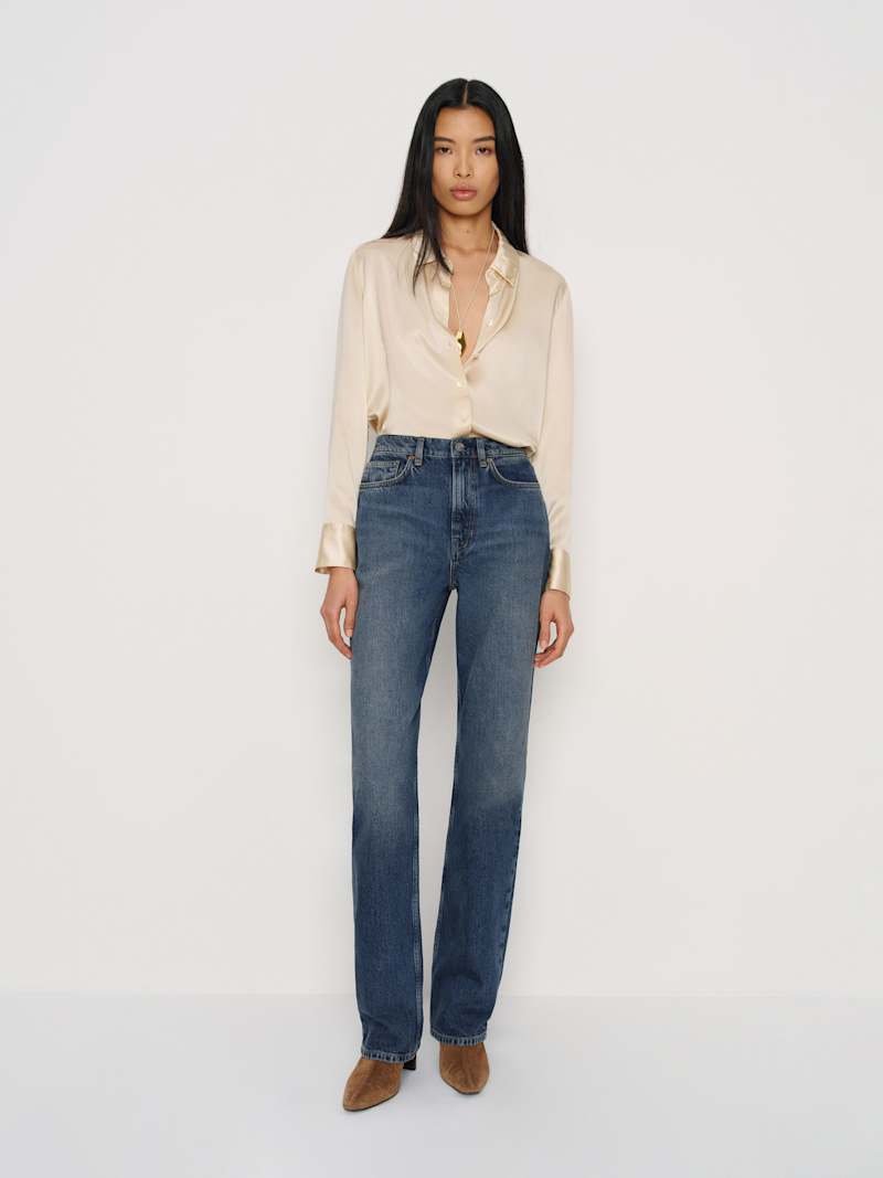 Harriet High Rise Relaxed Straight Jeans