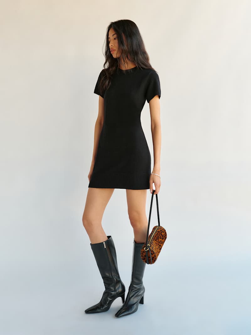 Reformation Sadie Cashmere Mini Dress
