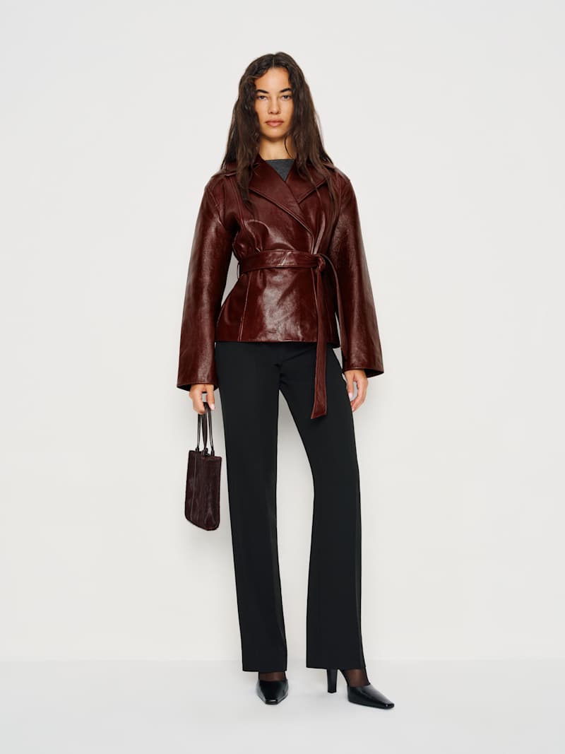 Veda Jaden Cropped Trench