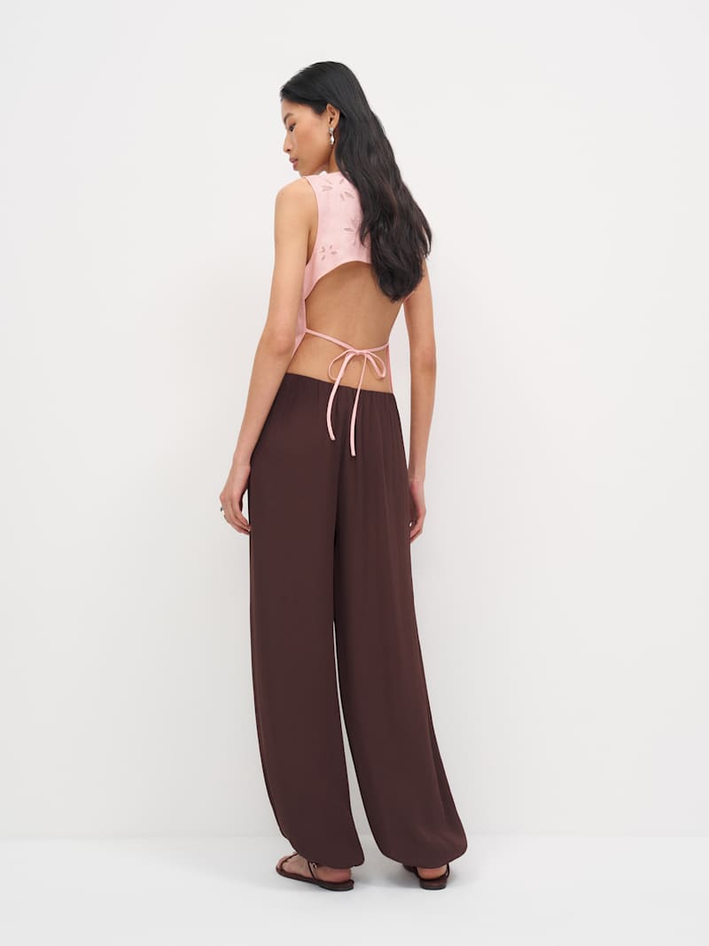 Evelina Linen Top