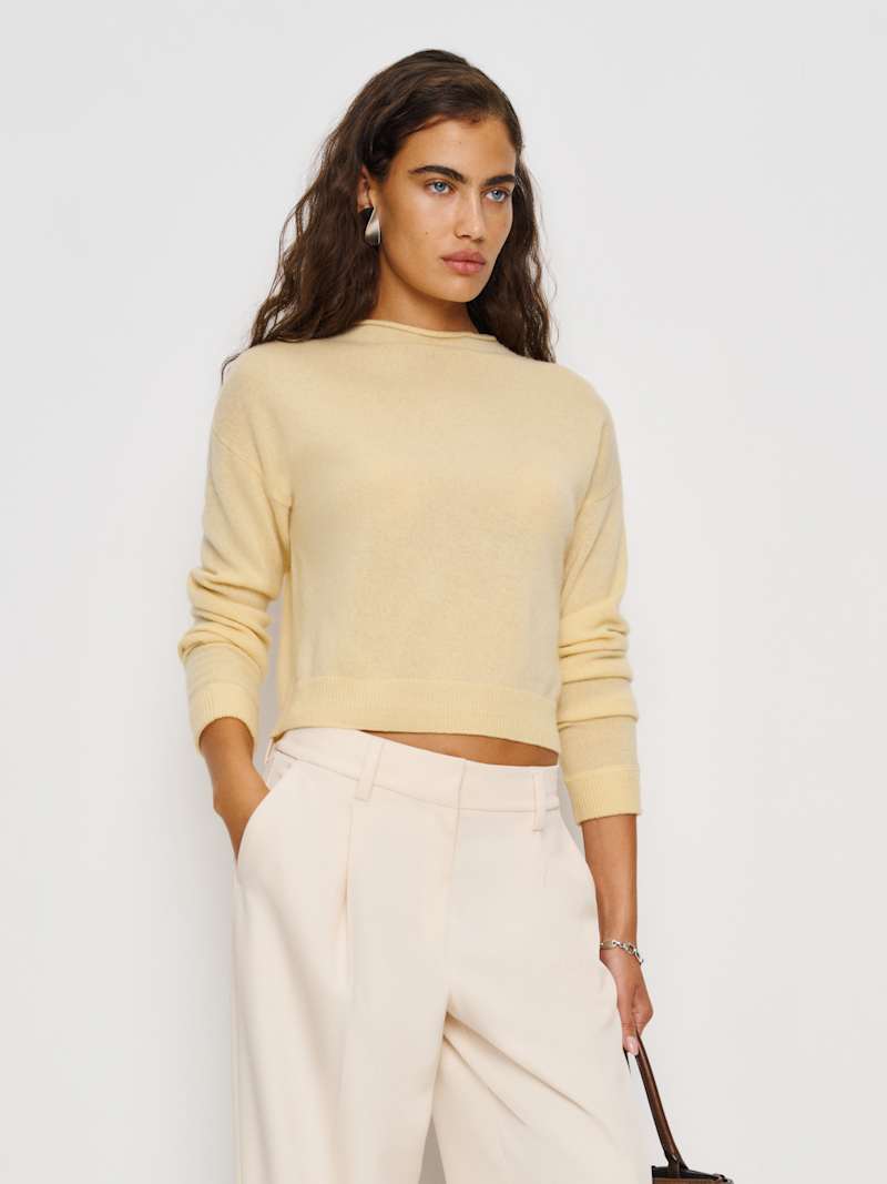 Monique Cashmere Mockneck