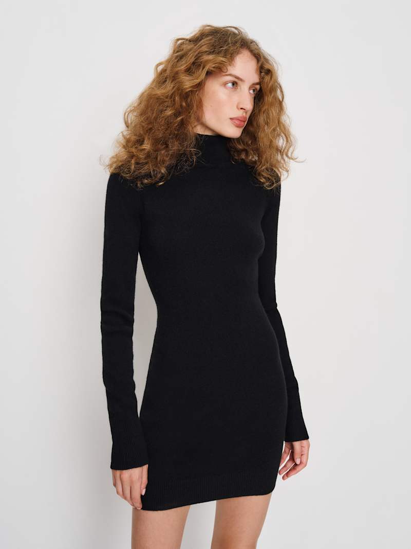 Helly Cashmere Turtleneck Dress from Reformation - $348