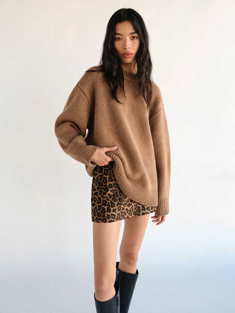 Jo Regenerative Wool Oversized Crew