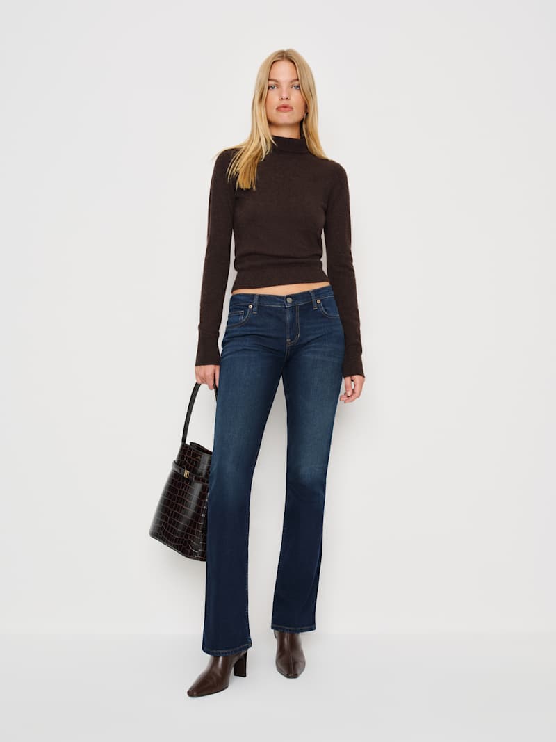 Naomi Super Stretch Low Rise Bootcut Jeans from Reformation - $178