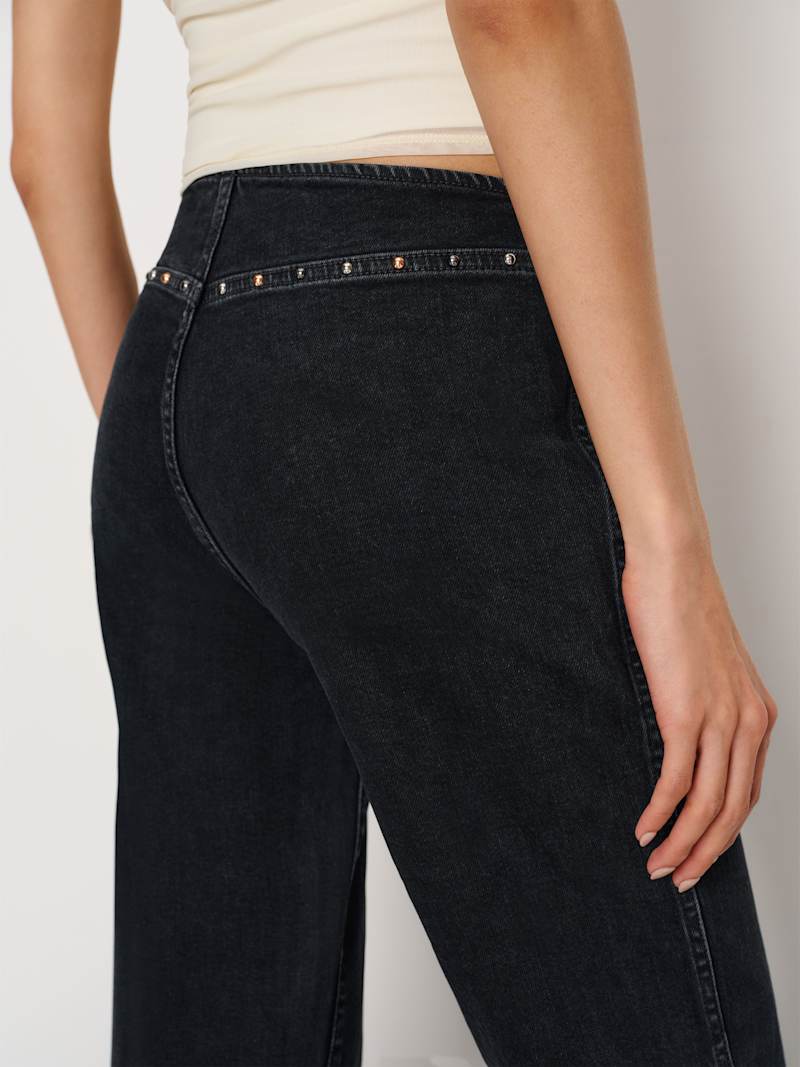 Rayla Super Stretch Low Rise Straight Jeans