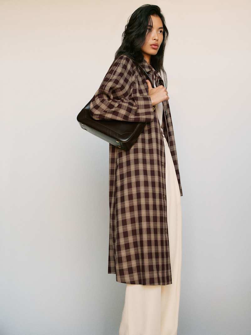 Reformation リフォーメーション ベーダ ベック レザー トレンチ 1316153.1.CHIANTI?_s=RAABAB0