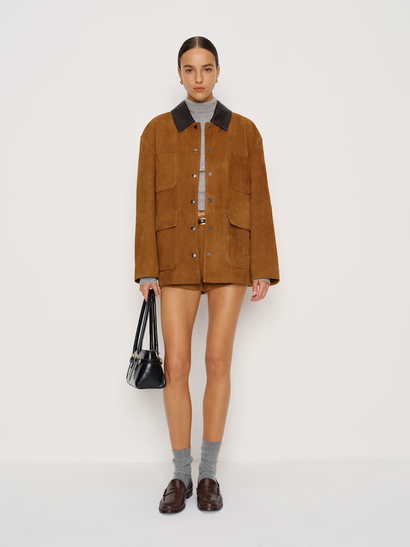 Veda Scottie Suede Jacket from Reformation - $598