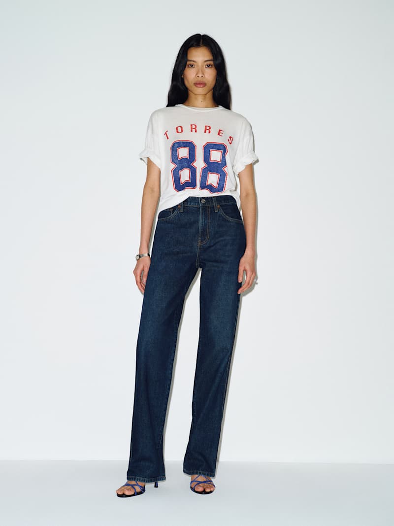 Val 90s Mid Rise Straight Long Jeans