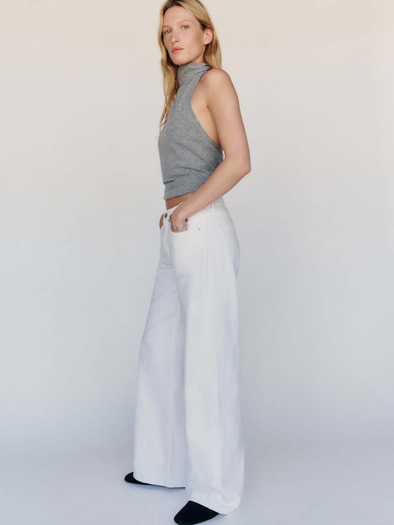 Cary Low Rise Slouchy Wide Leg Long Jeans