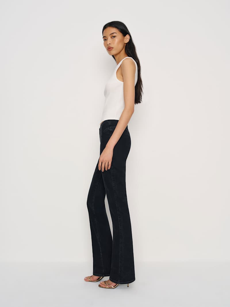 Elora Super Stretch Low Rise Bootcut Jeans