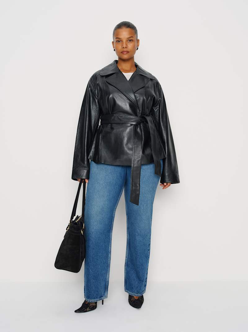 Veda Jaden Cropped Trench Es from Reformation - $658