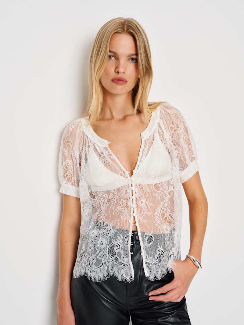 Calia Sheer Top