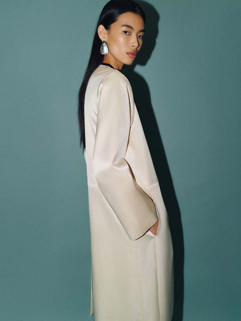 Stella Satin Coat
