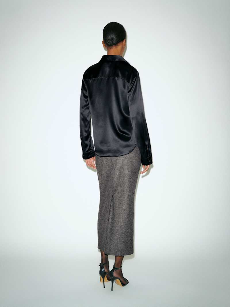 Alfie Relaxed Silk Shirt