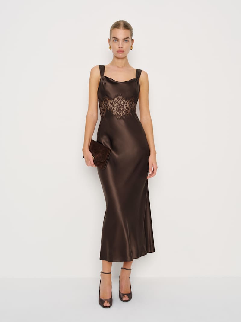 Evelyne Silk Dress
