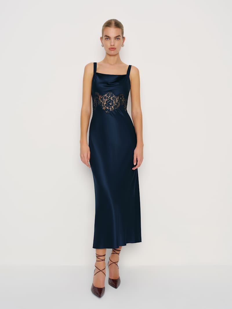 Evelyne Silk Dress from Reformation - $378