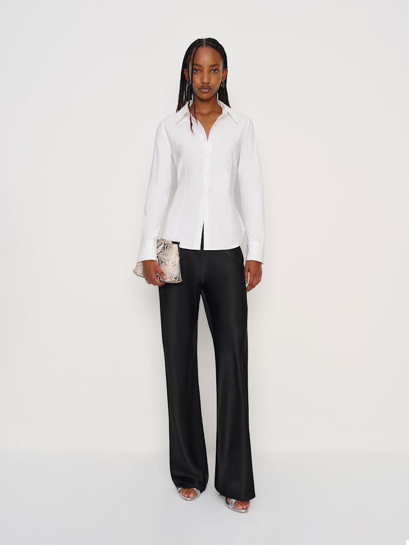 Raya Fitted Shirt from Reformation - $128