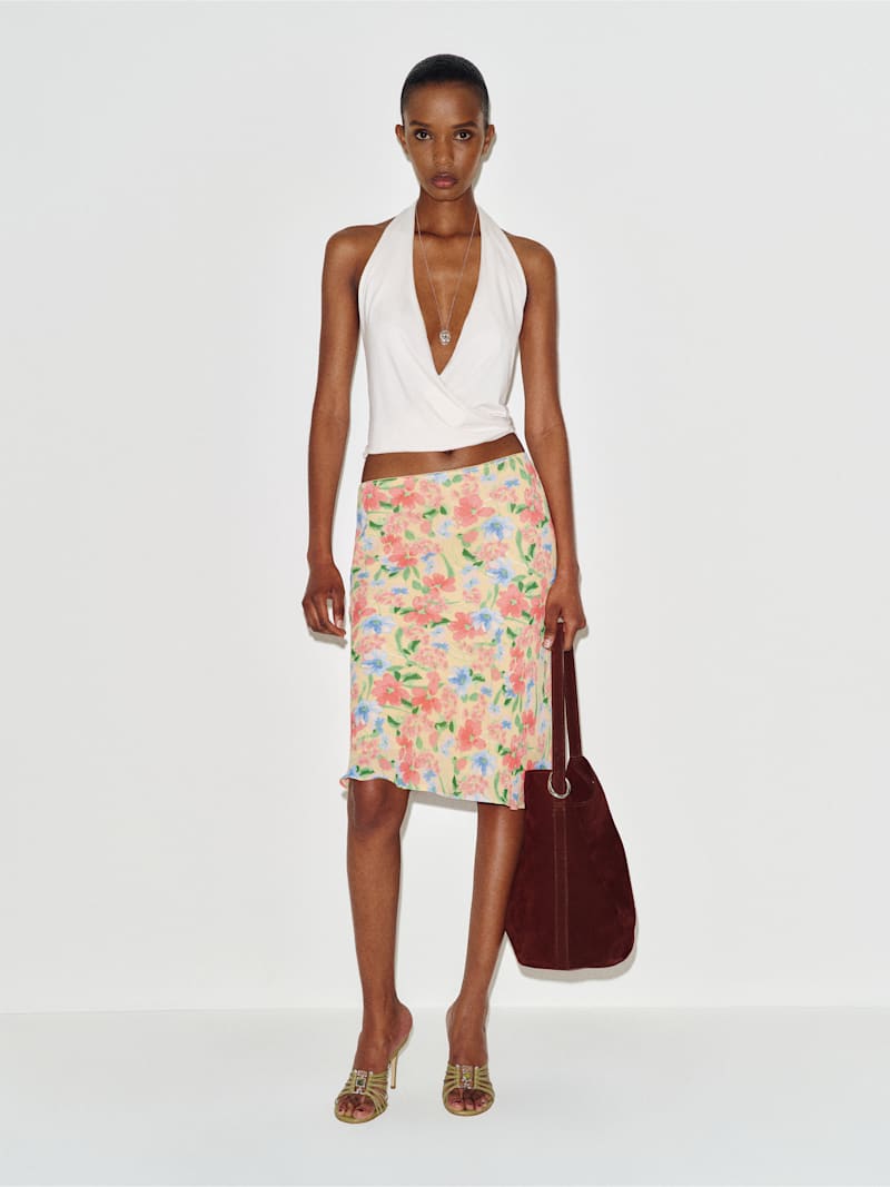Layla Knee Length Skirt from Reformation - $148