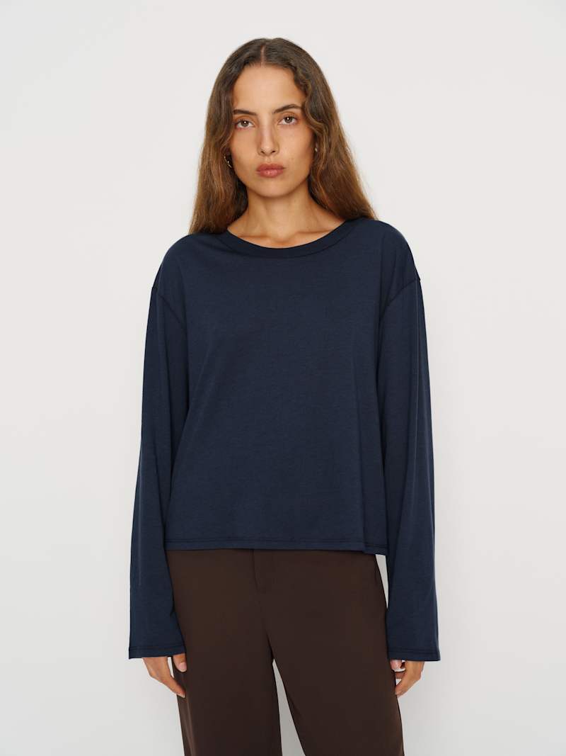 Liam Long Sleeve Oversized Tee