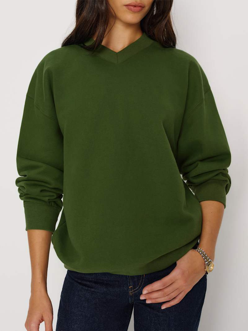 Bowie V Neck Sweatshirt