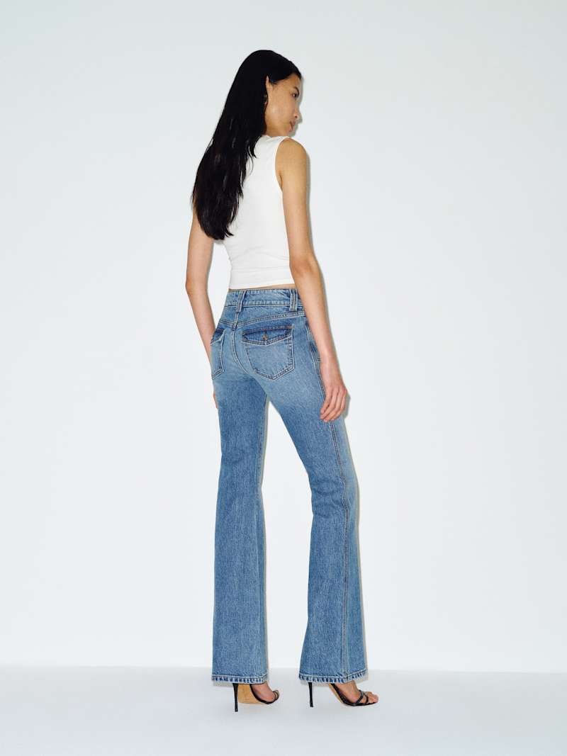 Colie Stretch Low Rise Bootcut Jeans