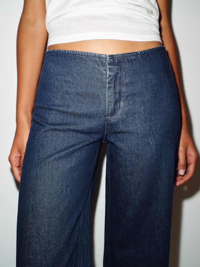 Talissa Stretch Low Rise Trouser Wide Leg Jeans
