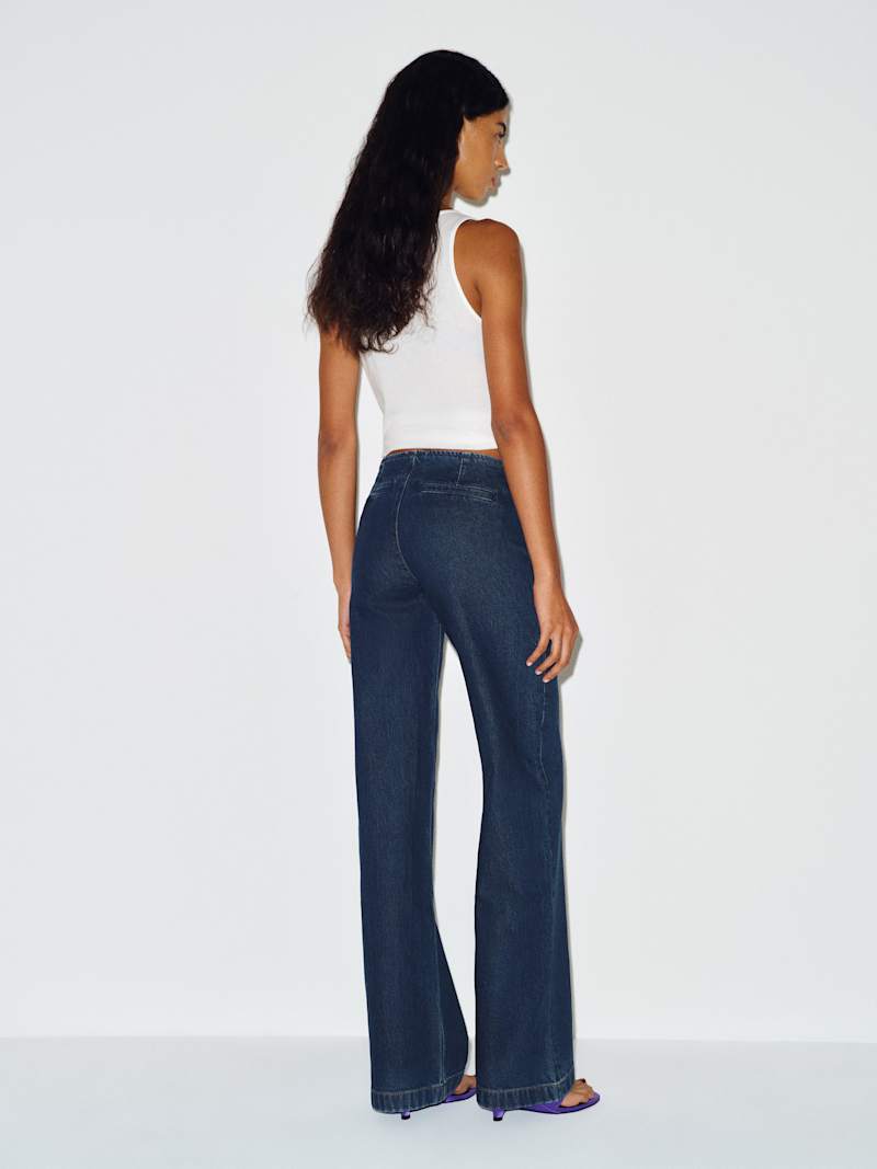 Talissa Stretch Low Rise Trouser Wide Leg Jeans