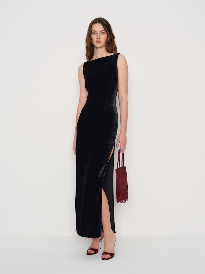dress with princess cut Treasure Bias Backless Maxi | Navy | Womens Size:50/ XXL PARTY-EDIT from day dresses to Yogurt Ranch Dressing, 3