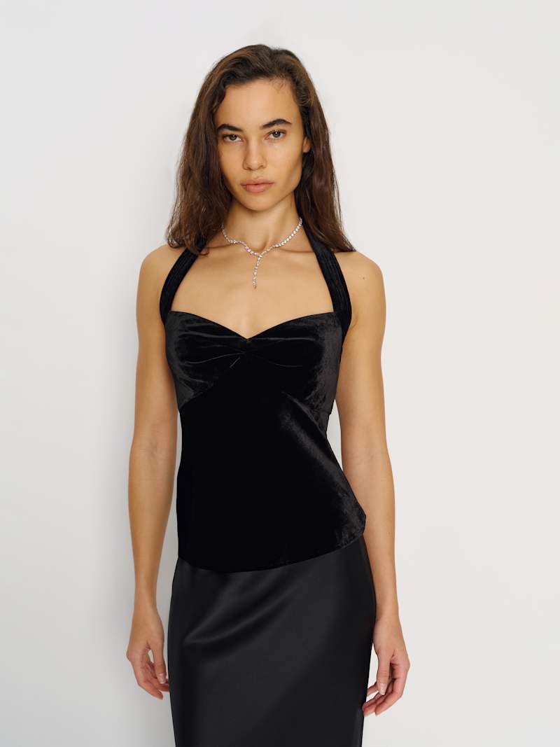 Lola Velvet Top from Reformation - $148