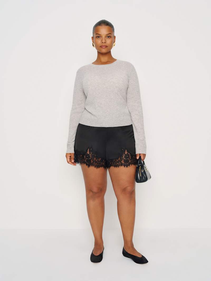 Fern Satin Short Es from Reformation - $148